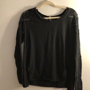 Black Free People long sleeve top